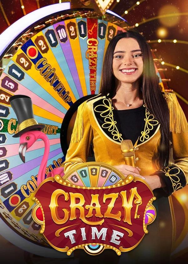 Official Crazy Time promotional artwork
